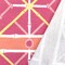 Pink-Multi PK Marian Crownley Bamboo Printed Canvas Decorating Fabric By the Yard